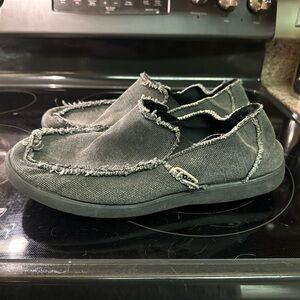 CROCS Dark Grey Slip Ons; Comfortable Casual Wear